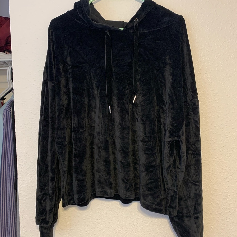 Velvet Sweatshirt